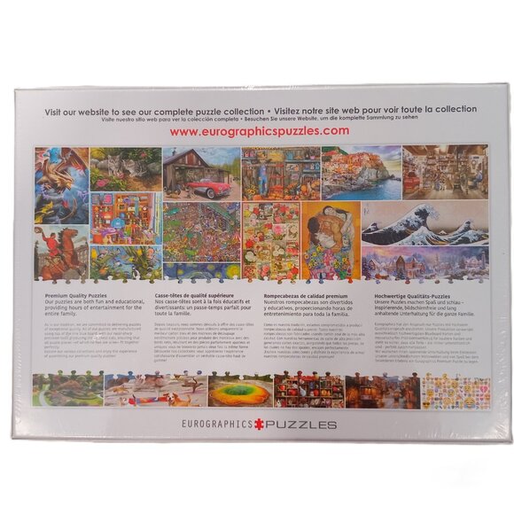 Donut Party 1000 Piece Jigsaw Puzzle by Eurographics NEW SEALED * READ - Picture 2 of 4